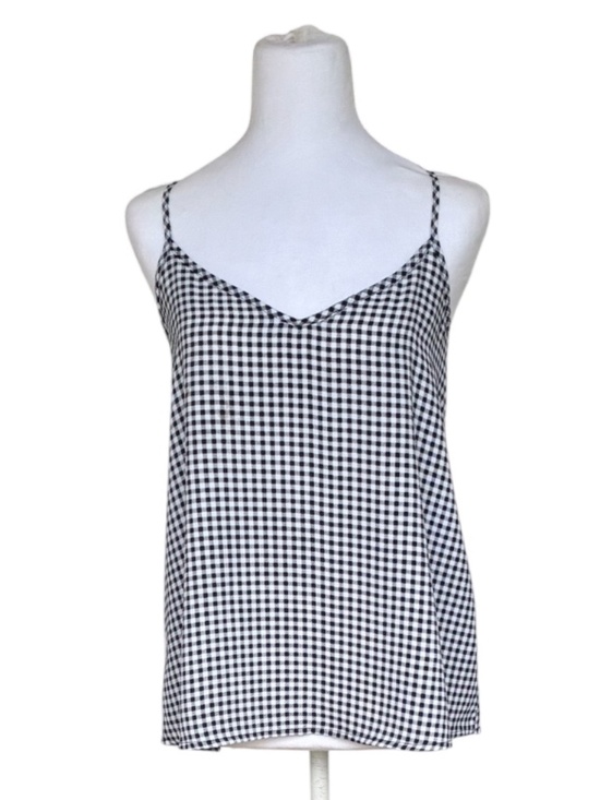 Abercrombie & Fitch Tops - Abercrombie & Fitch Black and White Plaid Camisole-Size S